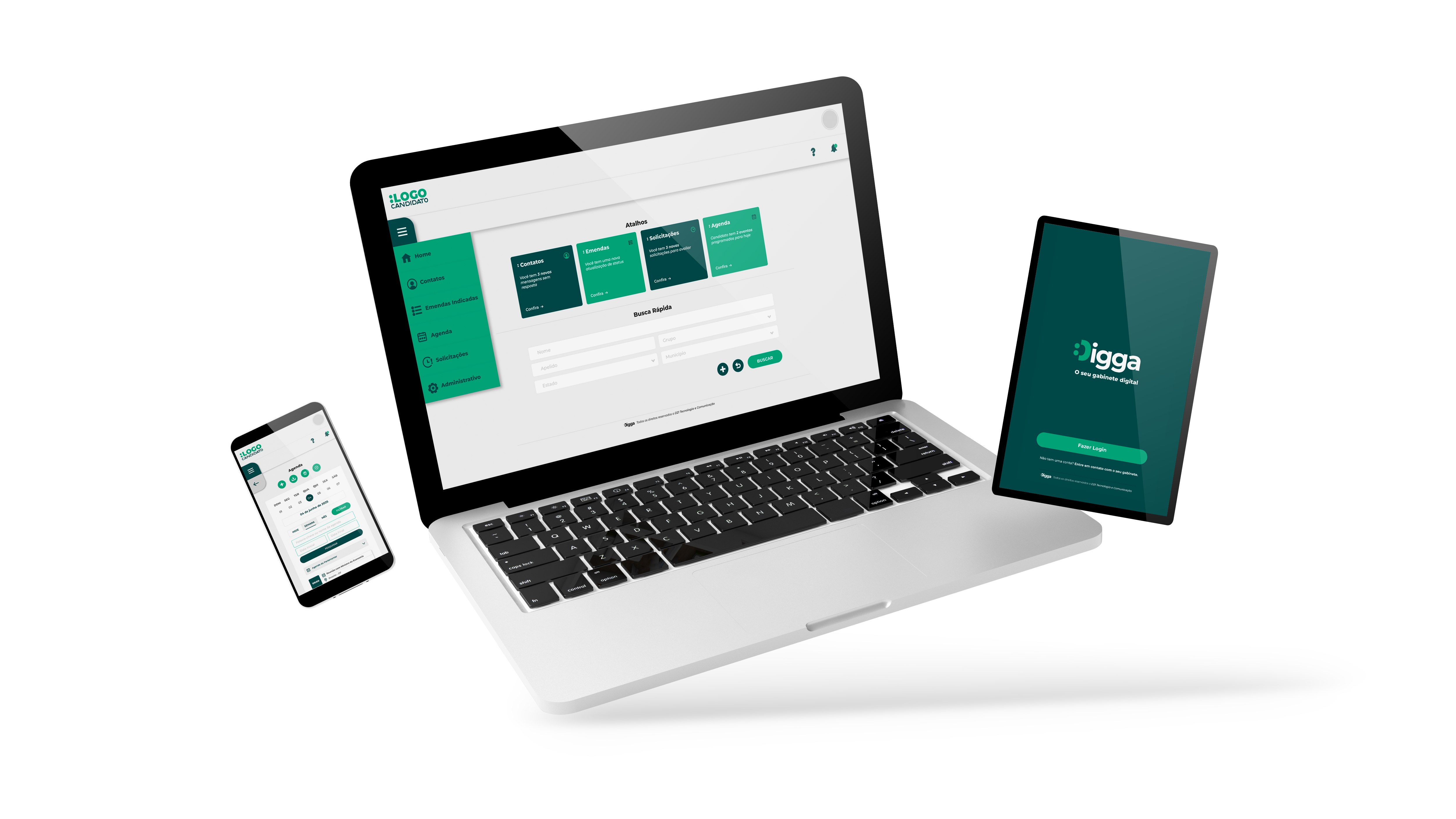 Gerenciamento das atividades parlamentares